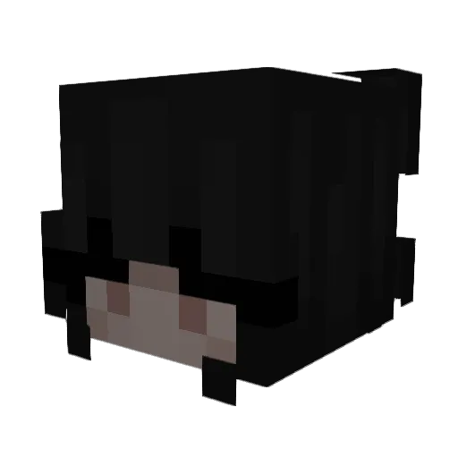 sirgagner Minecraft avatar head, 3D render