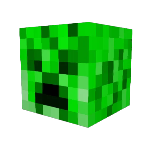 sirkilzlot Minecraft avatar head, 3D render