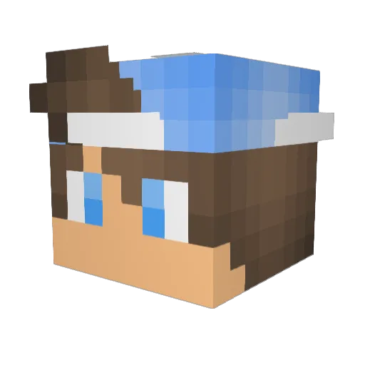 sirkoch9919 Minecraft avatar head, 3D render
