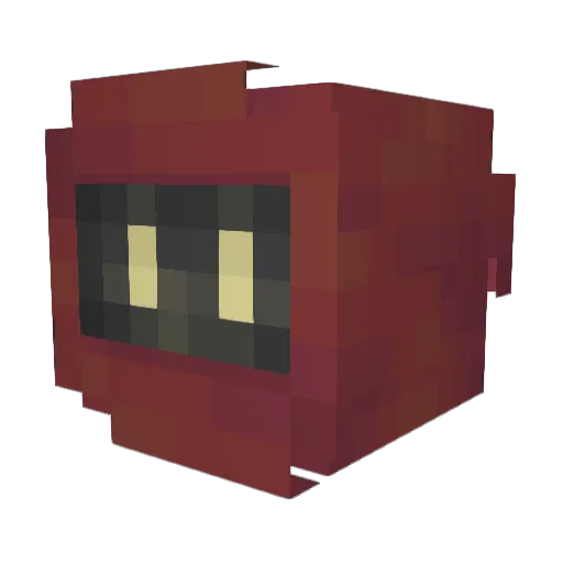 sirlancolot Minecraft avatar head, 3D render