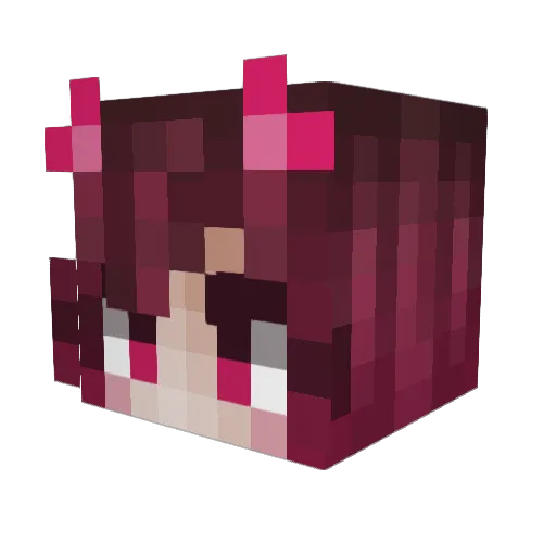 sirmagdimus Minecraft avatar head, 3D render