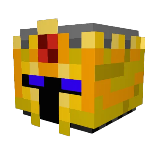 sirminesalot2 Minecraft avatar head, 3D render