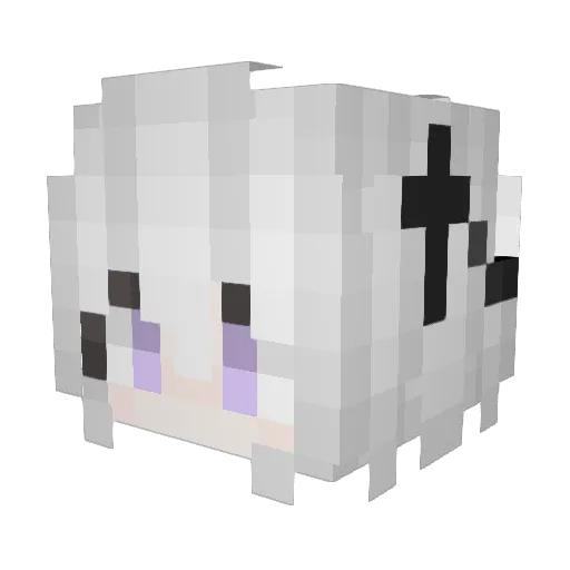 sirokuma5673 Minecraft avatar head, 3D render