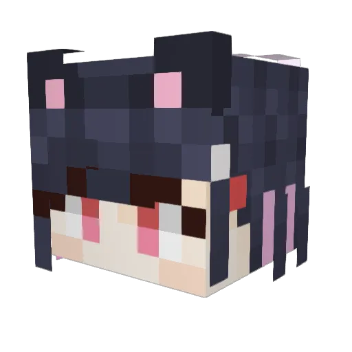 siromaro_314 Minecraft avatar head, 3D render