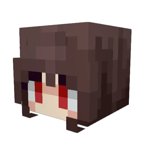 sirpollo1214 Minecraft avatar head, 3D render