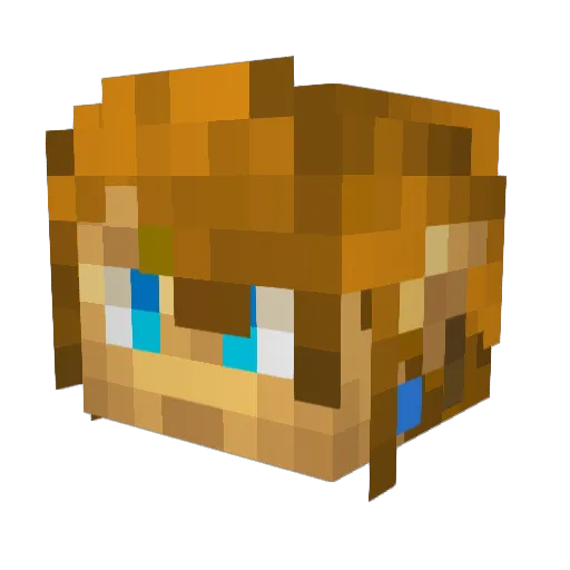 sirswag1 Minecraft avatar head, 3D render