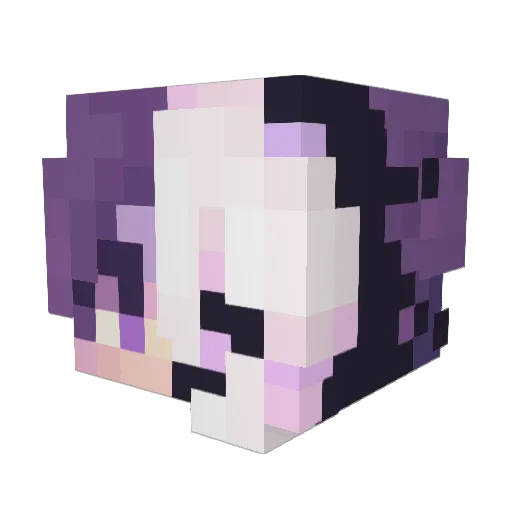 sirte808 Minecraft avatar head, 3D render