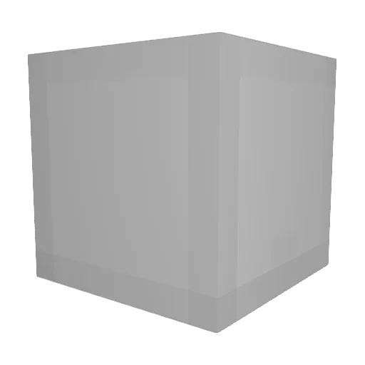sirterry Minecraft avatar head, 3D render