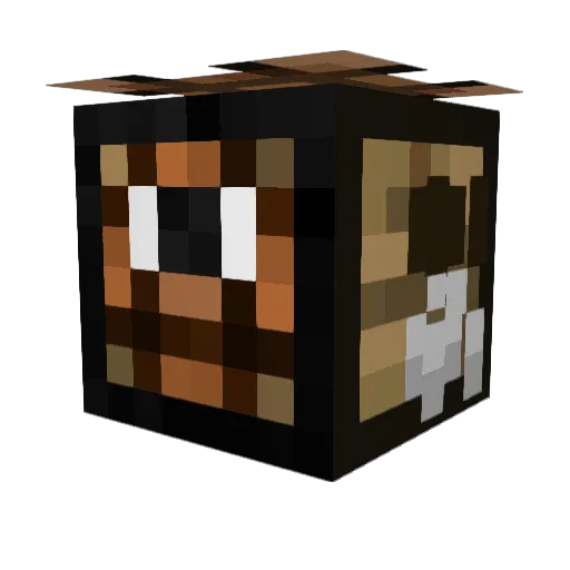 sirthehell Minecraft avatar head, 3D render