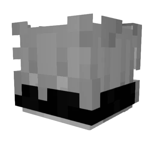 sirtoogle Minecraft avatar head, 3D render