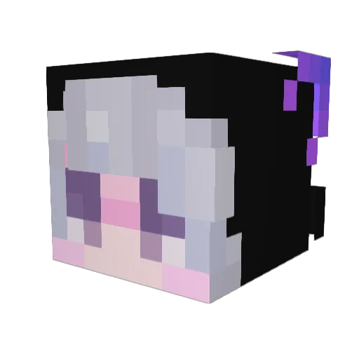 sirup09 Minecraft avatar head, 3D render