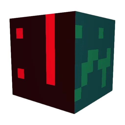 sirvovo Minecraft avatar head, 3D render