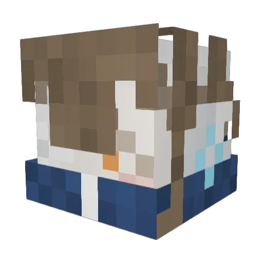 siryu0902 Minecraft avatar head, 3D render