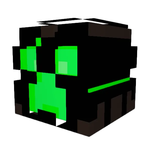 sisan3000 Minecraft avatar head, 3D render