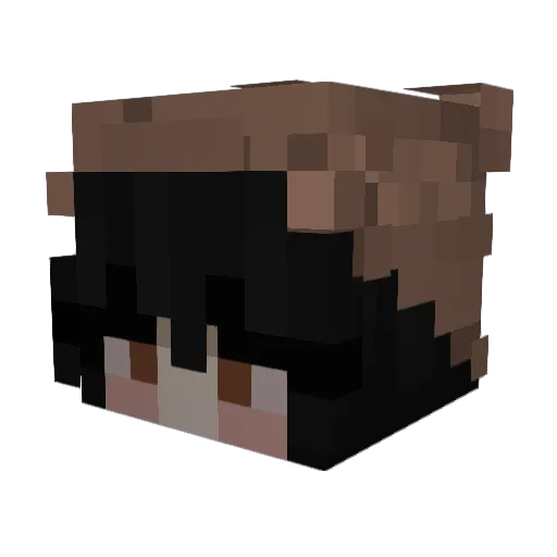 sisoychimi Minecraft avatar head, 3D render