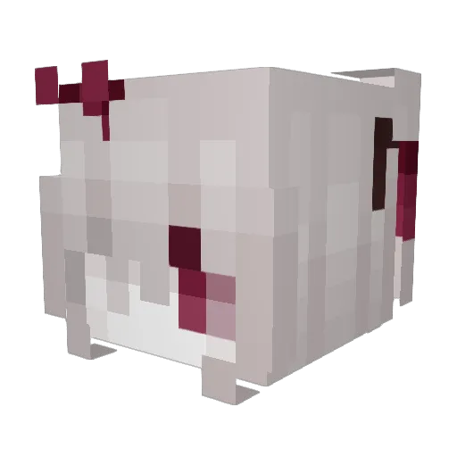 sisshyun Minecraft avatar head, 3D render