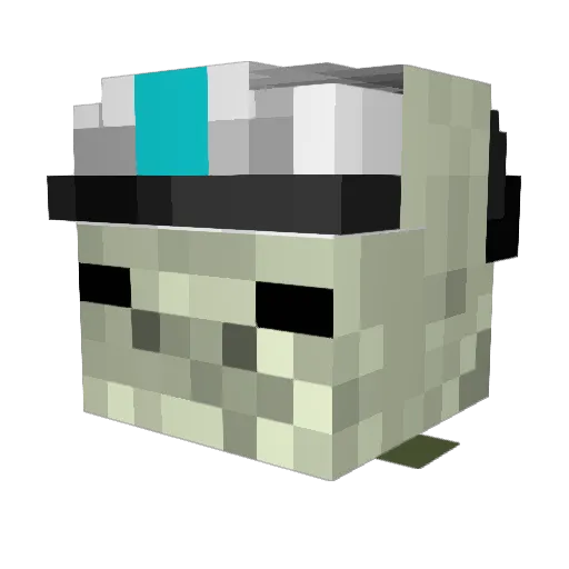 sissyhypno1337 Minecraft avatar head, 3D render
