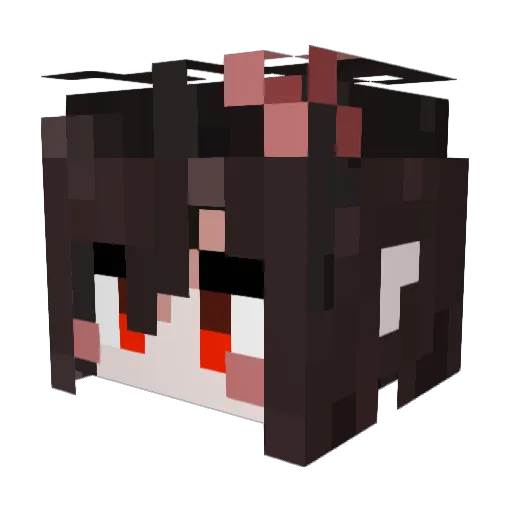 siterra Minecraft avatar head, 3D render