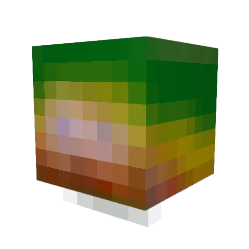 sitnstew Minecraft avatar head, 3D render