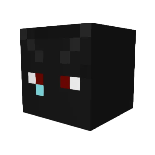 siup Minecraft avatar head, 3D render