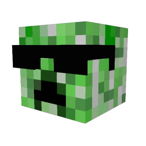 siv_1989 Minecraft avatar head, 3D render