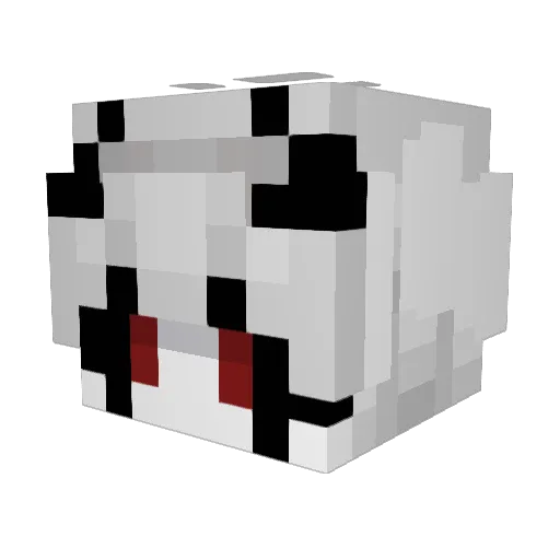 siwang666 Minecraft avatar head, 3D render