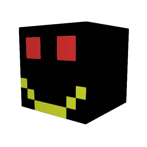 sixtenarbra Minecraft avatar head, 3D render