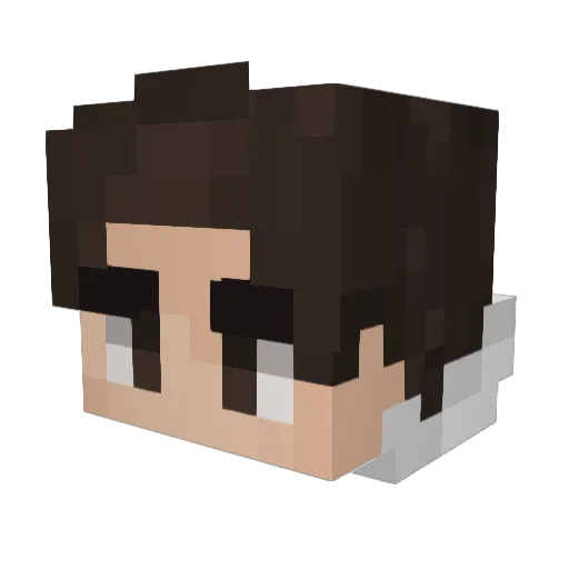 Minecraft-Avatar von sixtoFDEZ: Kopf als 3D-Render
