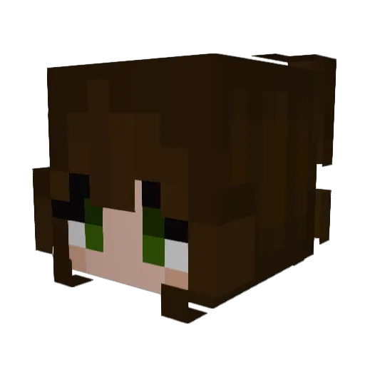 sixxthirty Minecraft avatar head, 3D render