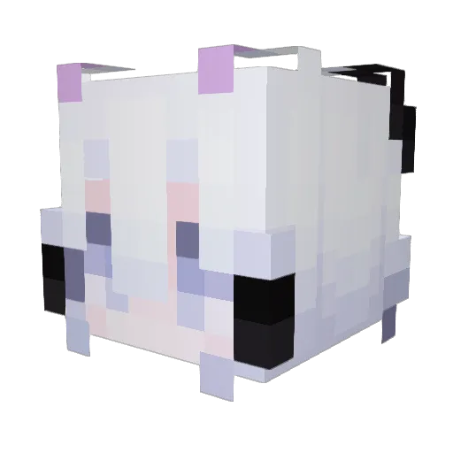 siyue_964 Minecraft avatar head, 3D render