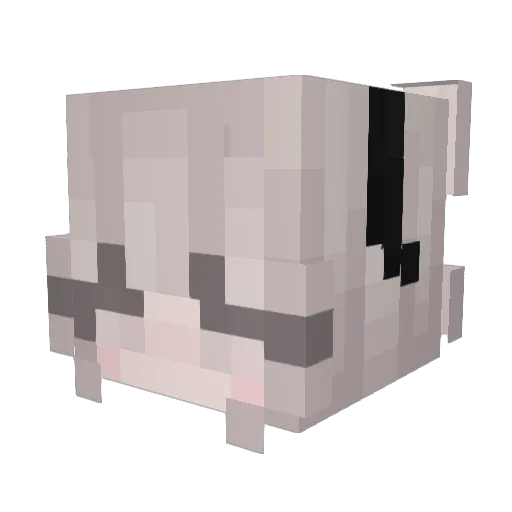 siyul28 Minecraft avatar head, 3D render