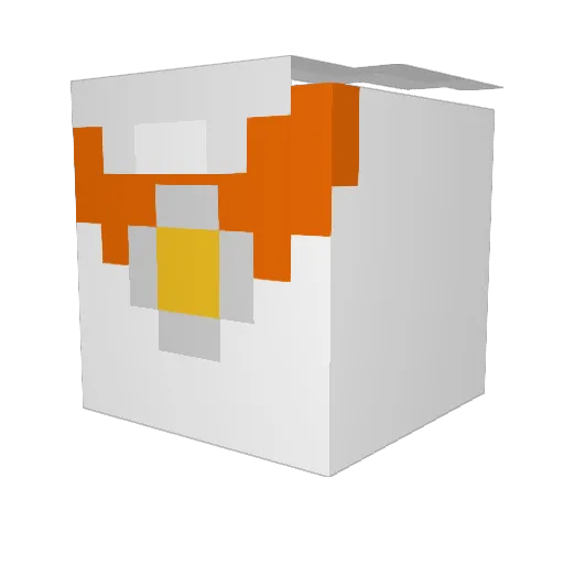 sizaa2 Minecraft avatar head, 3D render