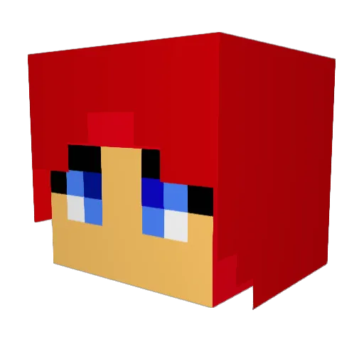 sizmin2 Minecraft avatar head, 3D render