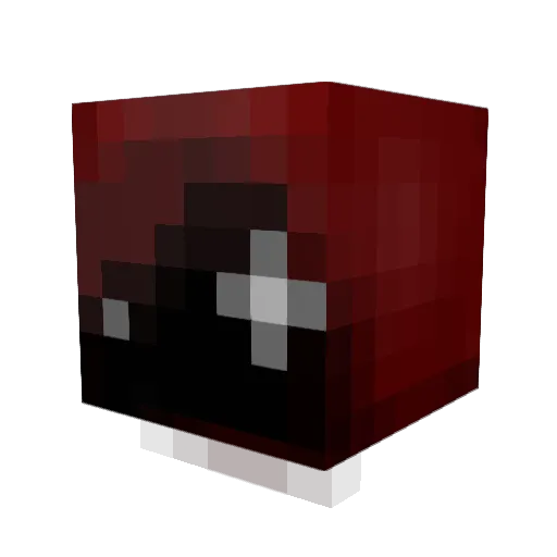 sizsiz Minecraft avatar head, 3D render