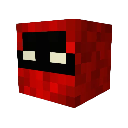 sizzleman10 Minecraft avatar head, 3D render