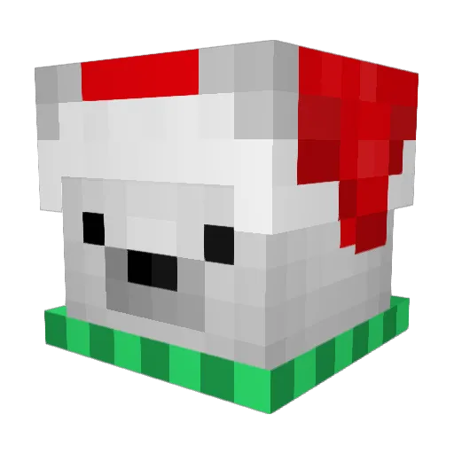 sj4255 Minecraft avatar head, 3D render