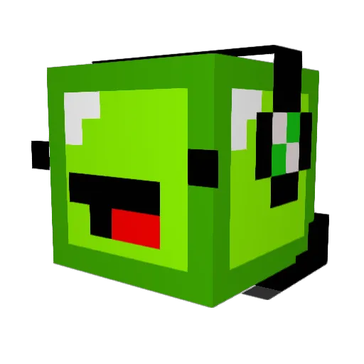 sj_pepero Minecraft avatar head, 3D render