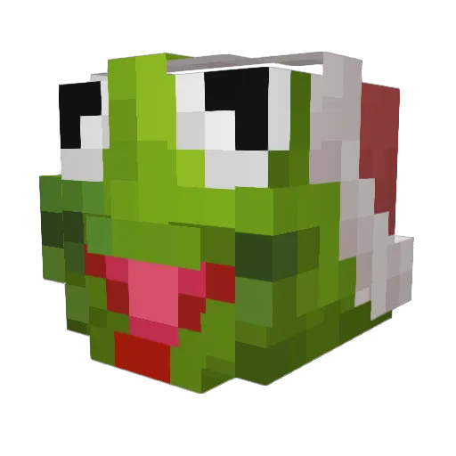 sjdnasj Minecraft avatar head, 3D render