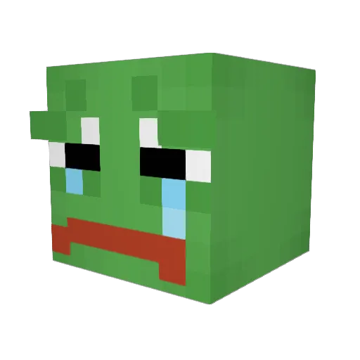 sjgy22 Minecraft avatar head, 3D render