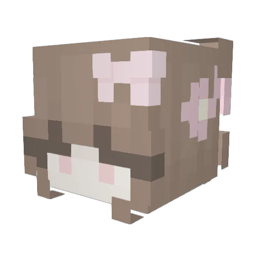sjjjesppan Minecraft avatar head, 3D render