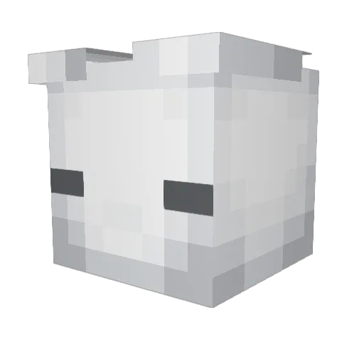 Minecraft-Avatar von sjjklh: Kopf als 3D-Render