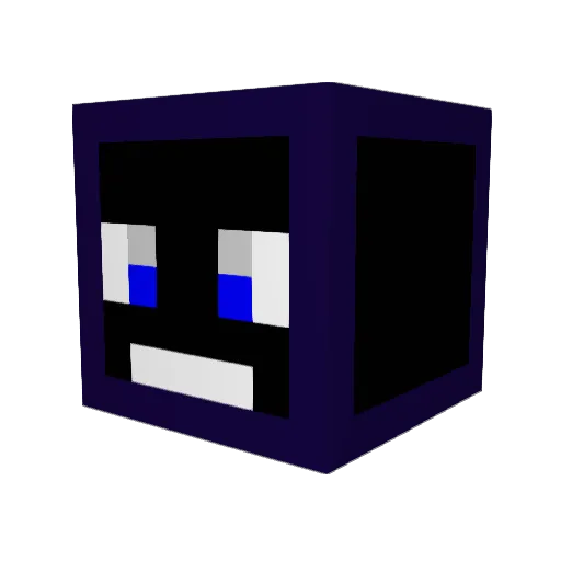 sjkbdcs Minecraft avatar head, 3D render