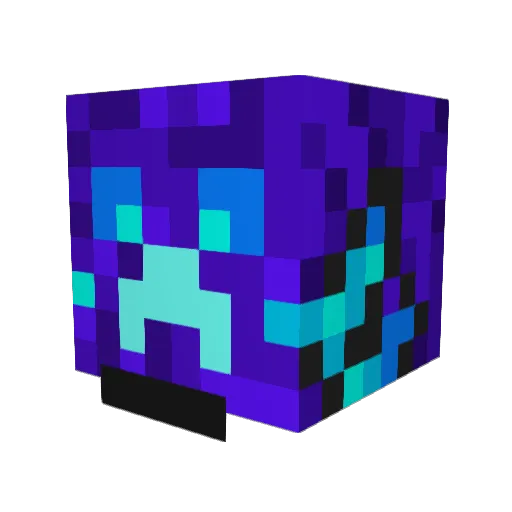 sjkerr Minecraft avatar head, 3D render