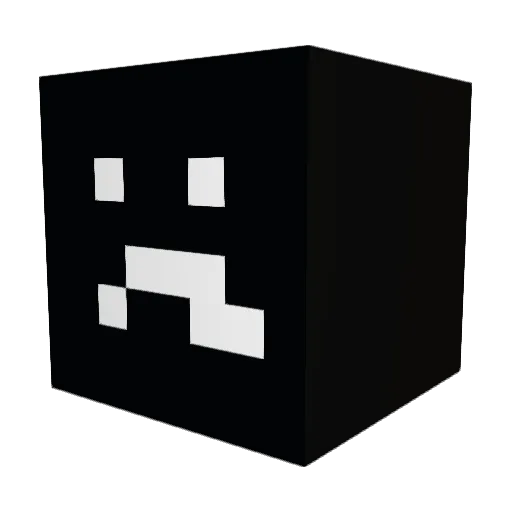 sjkf Minecraft avatar head, 3D render