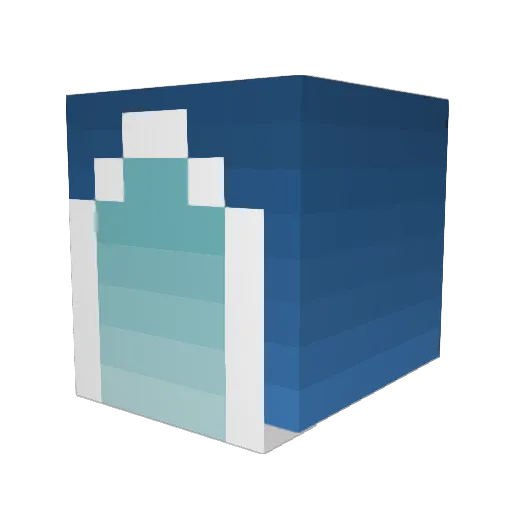 sjlee666 Minecraft avatar head, 3D render