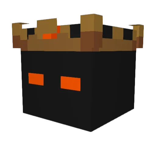 sjrdayoo Minecraft avatar head, 3D render
