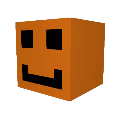 sjsmc03 Minecraft avatar head, 3D render