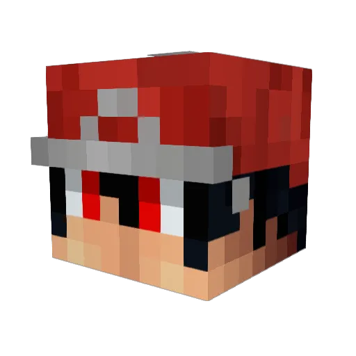 sjsr04 Minecraft avatar head, 3D render