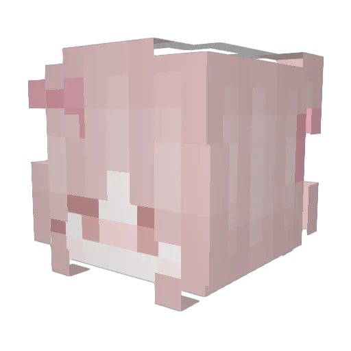 sjykoi Minecraft avatar head, 3D render