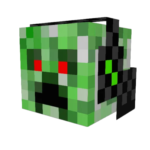 sk8erboy3 Minecraft avatar head, 3D render